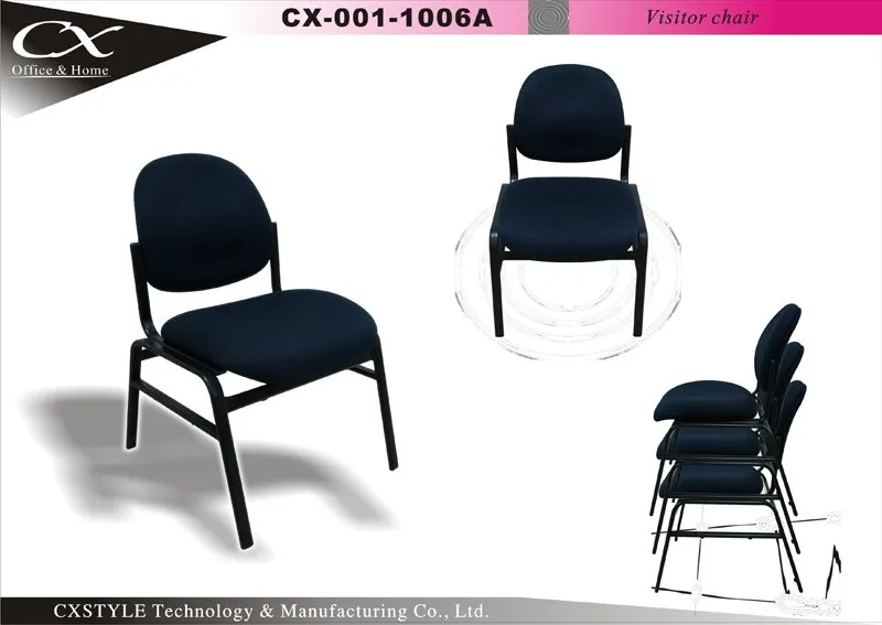 Tubular stacking chair,Visitor chair,Reference seating Taiwan 1006A