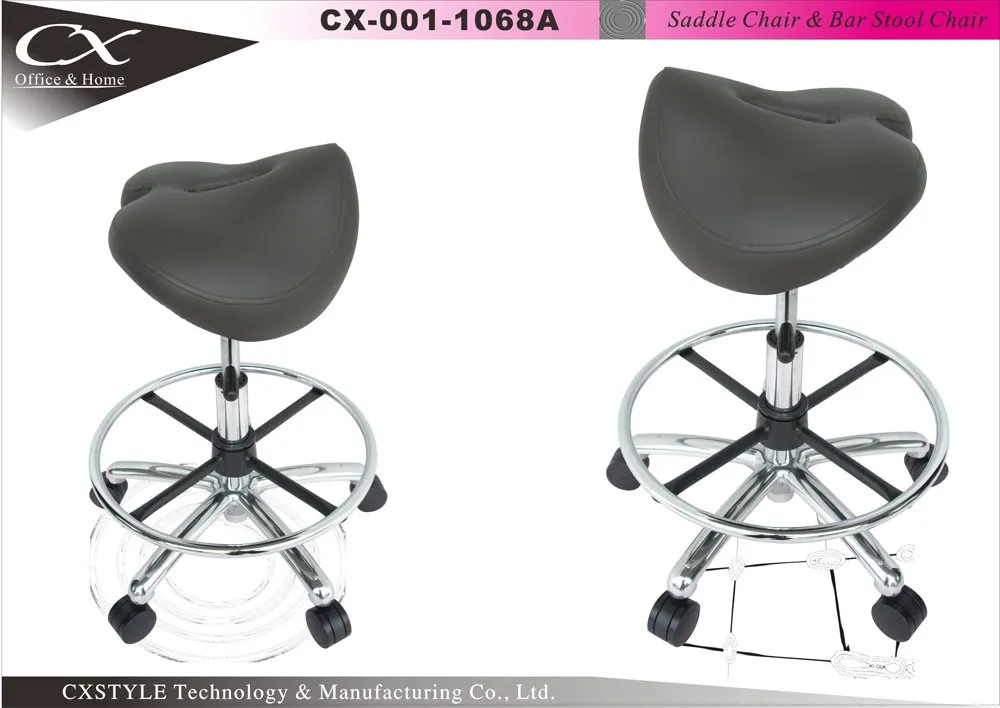 Saddle seating，Bar stool，Bar chair，Balance & Relief chair Taiwan 1068A