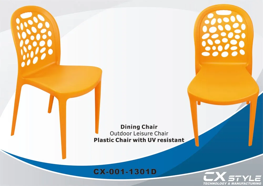 UV-Resistant Plastic Dining Chair – CX-1301D