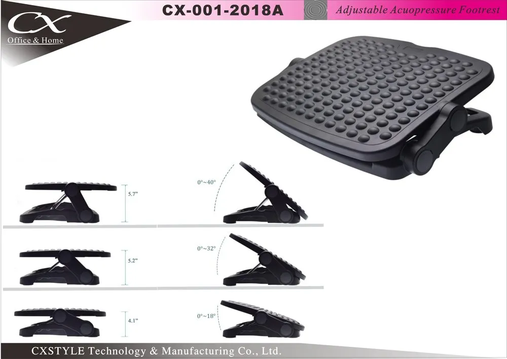 Adjustable Footrest Mat — CXstyle CX-2018A