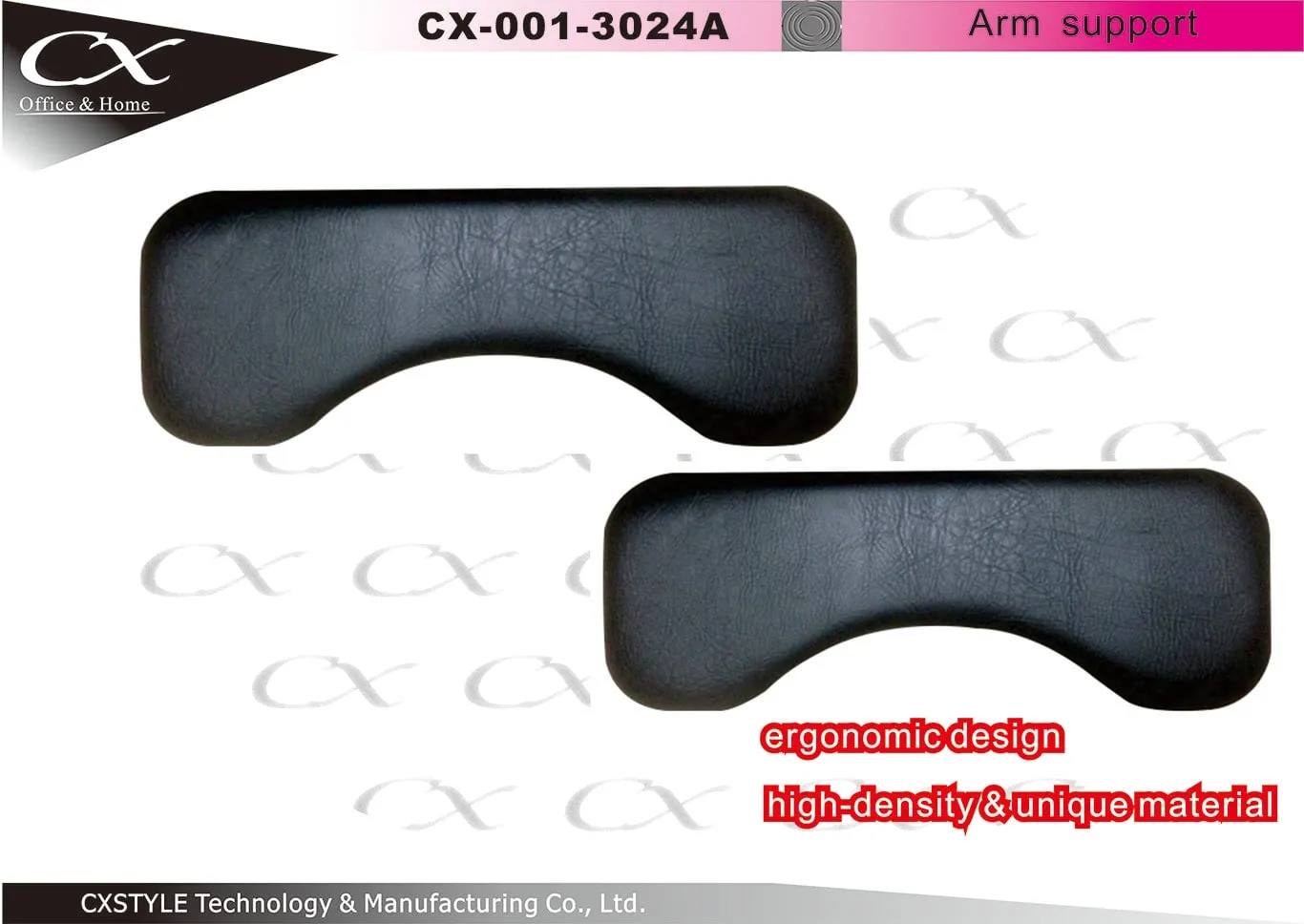 Foam Armrest with Wrist Gel Pad – CX-3024A