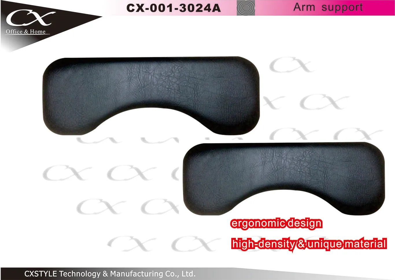 Foam Armrest with Wrist Gel Pad – CX-3024A